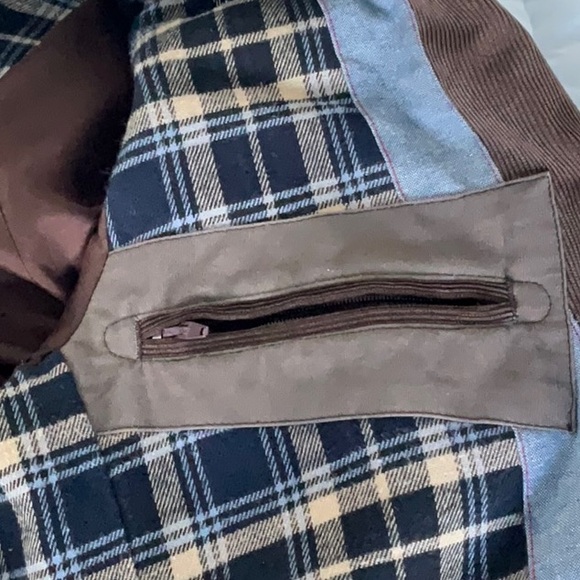 Men's dark brown corduroy jacket by mexican designer “Caudra” - Picture 4 of 14